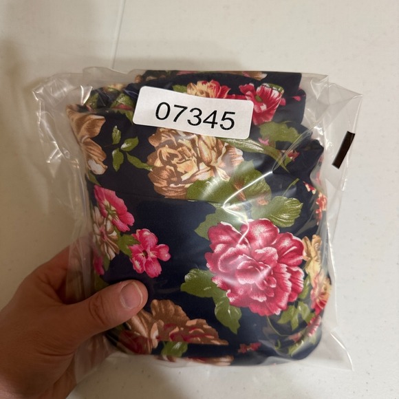 Anthropologie‎ Dress Womens M Blue Floral Midi Boho Sleeveless Ruffle Sundress - Picture 13 of 13